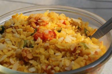 Veg Poha Recipe