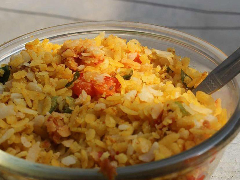 Veg Poha Recipe